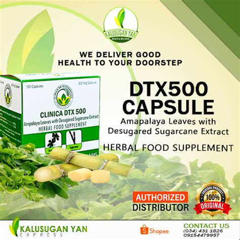 dtx 500 benefits|Clinica DTX 500 herbal food supplement .